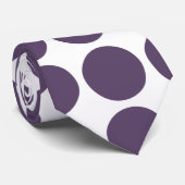 Big Polka Dots Krawatte (Gerollt)