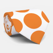 Big Polka Dots Krawatte (Gerollt)
