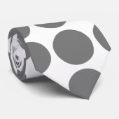 Big Polka Dots Krawatte (Gerollt)