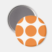 Big Polka Dots Magnet (Vorderseite/Rückseite)