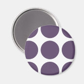 Big Polka Dots Magnet (Vorderseite/Rückseite)