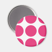 Big Polka Dots Magnet (Vorderseite/Rückseite)