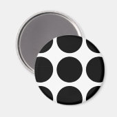 Big Polka Dots Magnet (Vorderseite/Rückseite)