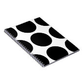 Big Polka Dots Notebook Notizblock (Rechte Seite)