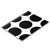 Big Polka Dots Notebook Notizblock (Linke Seite)