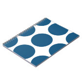 Big Polka Dots Notebook Notizblock (Linke Seite)