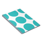 Big Polka Dots Notebook Notizblock (Rechte Seite)