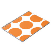 Big Polka Dots Notebook Notizblock (Linke Seite)