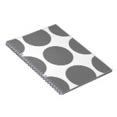 Big Polka Dots Notebook Notizblock (Rechte Seite)
