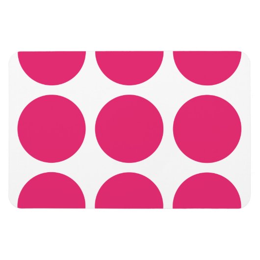 Big Polka Dots Premium Magnet (Horizontal)