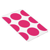 Big Polka Dots Premium Magnet (Rechte Seite)