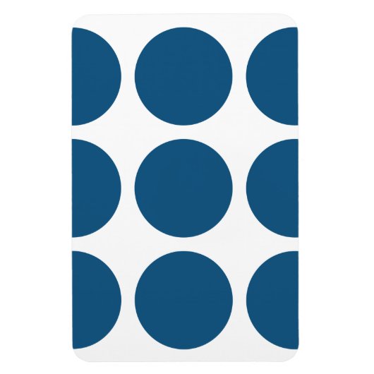 Big Polka Dots Premium Magnet (Vertikal)