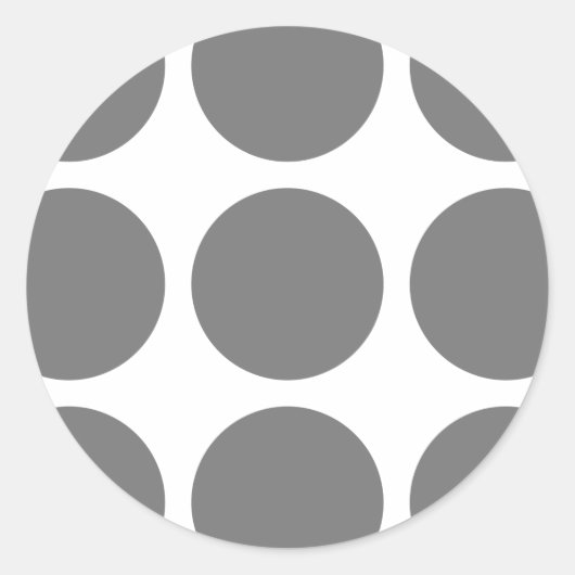 Big Polka Dots Stickers (Vorderseite)