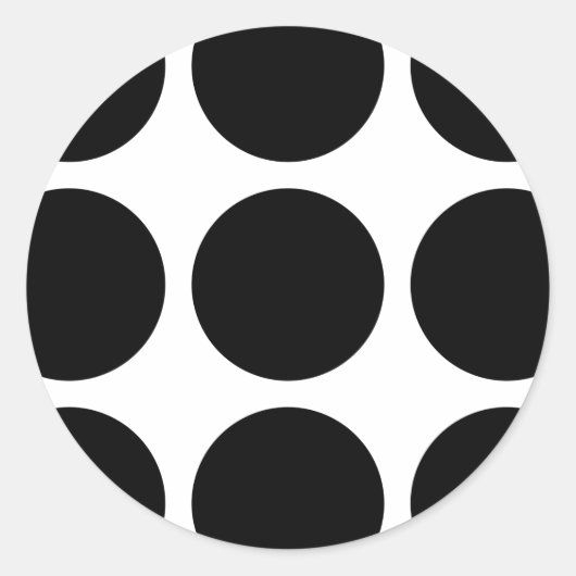 Big Polka Dots Stickers (Vorderseite)