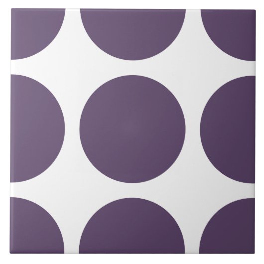 Big Polka Dots Tile Fliese (Vorderseite)