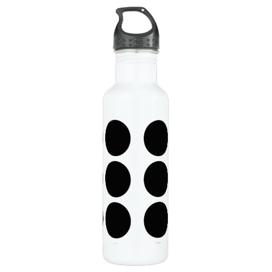 Big Polka Dots Trinkflasche (Rückseite)