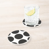 Big Polka Dots Untersetzer (Seite)