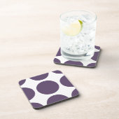 Big Polka Dots Untersetzer (Rechte Seite)