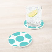 Big Polka Dots Untersetzer (Seite)