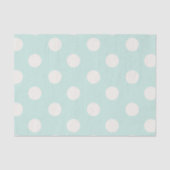 Big Polka Dots Vanilla Chic Musterteppichpapier Seidenpapier (Vorderseite)