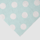 Big Polka Dots Vanilla Chic Musterteppichpapier Seidenpapier (Ausschnitt)