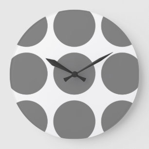 Big Polka Dots Wall Clock Große Wanduhr