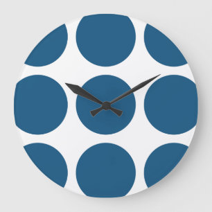 Big Polka Dots Wall Clock Große Wanduhr