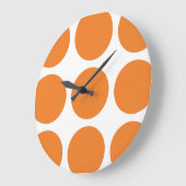 Big Polka Dots Wall Clock Große Wanduhr (Winkel)