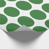 Big Polka Dots Wrapping Paper Geschenkpapier (Ecke)