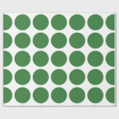 Big Polka Dots Wrapping Paper Geschenkpapier (Flach)