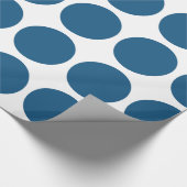 Big Polka Dots Wrapping Paper Geschenkpapier (Ecke)
