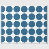 Big Polka Dots Wrapping Paper Geschenkpapier (Flach)