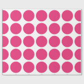 Big Polka Dots Wrapping Paper Geschenkpapier (Flach)
