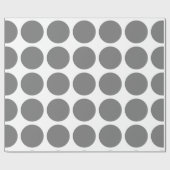 Big Polka Dots Wrapping Paper Geschenkpapier (Flach)