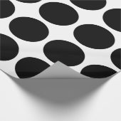 Big Polka Dots Wrapping Paper Geschenkpapier (Ecke)