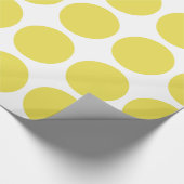 Big Polka Dots Wrapping Paper Geschenkpapier (Ecke)