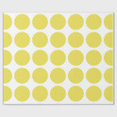 Big Polka Dots Wrapping Paper Geschenkpapier (Flach)