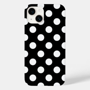 Big Polka kommt schwarz und weiß Case-Mate iPhone Hülle