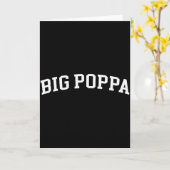 Big Poppa Karte (Gelbe Blume)