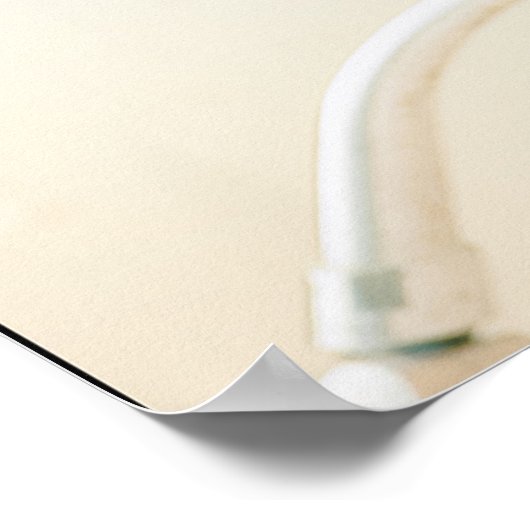 BIG POSTER - SCHWARZE LATEX KATSUIT - Bianca Beauc (Ecke)