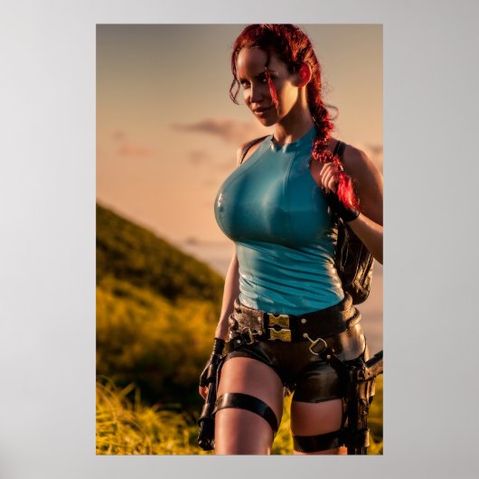 BIG POSTER - TOMB RUBBER - Bianca Beauchamp (Vorne)