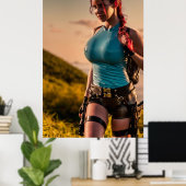 BIG POSTER - TOMB RUBBER - Bianca Beauchamp (Heimbüro)
