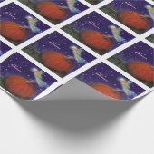 Big Pumpkin Fairy Custom Halloween Geschenkpapier (Ecke)