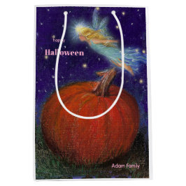 Big Pumpkin Fairy Custom Halloween Mittlere Geschenktüte