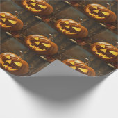 Big Pumpkin Halloween Collection Geschenkpapier (Ecke)