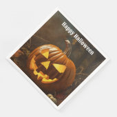Big Pumpkin Halloween Collection Serviette (Ecke)