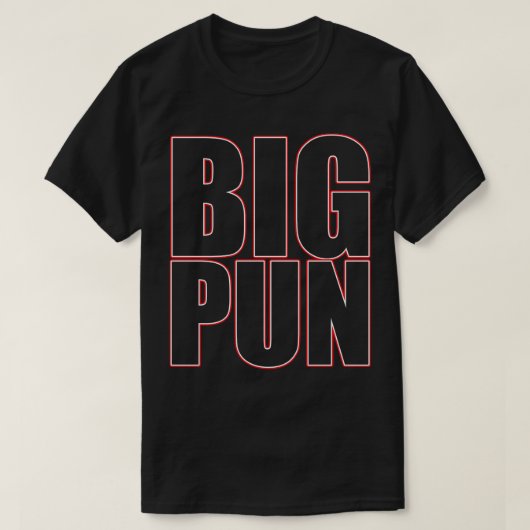 BIG PUN Hip Hop 90er Fan Art T-Shirt (Design vorne)