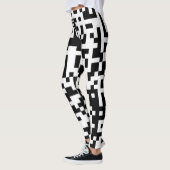 Big QR Codes Funky Squares Leggings lesen nenne mi (Links)