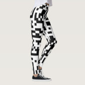 Big QR Codes Funky Squares Leggings lesen nenne mi (Rechts)