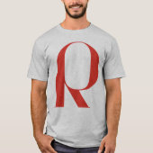 Big R: Jeanne Moderno Lettres T-Shirt (Vorderseite)